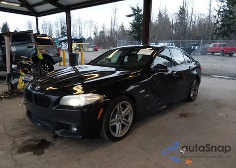 2015 BMW 535I z USA, uszkodzony, nr VIN WBA5B1C58FG125225